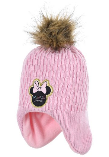 DISNEY MINNIE MOUSE Bommelmütze Baby Mädchen Winter-Mütze Strick-Bommel-Mütze mehr Zeitlich begrenztes Angebot