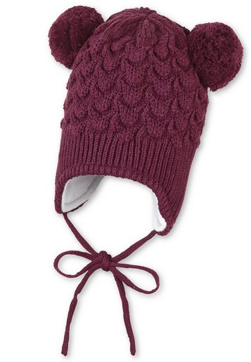 STERNTALER® Strickmütze Bommelmütze Struktur 1-St mehr 50% Rabatt mit kostenlosem Versand