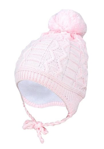 TUPTAM Strickmütze TupTam Baby Winter Mütze Strickmütze zum Binden mehr zollfrei