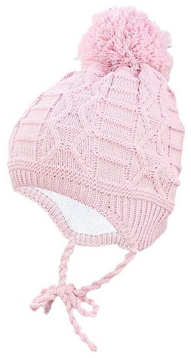 TUPTAM Strickmütze TupTam Baby Winter Mütze Strickmütze zum Binden mehr zollfrei