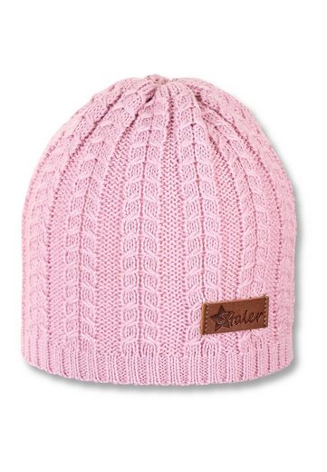 STERNTALER® Strickmütze Strickmütze (1-St., Wintermütze Strick Zopfmuster ideal für kalte Tage) Mütze mit Merinowollanteil und kleinem Zopfmuster mehr im Angebot