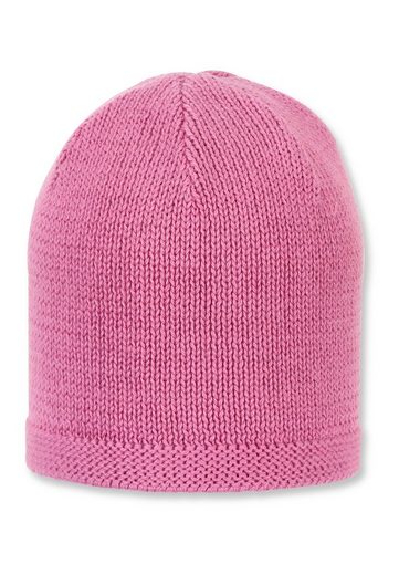 STERNTALER® Strickmütze OCS Strickmütze (1-St., Wintermütze gefütterte und ideal für kalte Tage) Strick Beanie Kinder aus weicher Baumwolle unifarben mehr Begrenztes Angebot