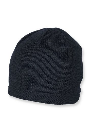 STERNTALER® Strickmütze OCS Strickmütze (1-St., Wintermütze gefütterte und ideal für kalte Tage) Strick Beanie Kinder aus weicher Baumwolle unifarben mehr Online Shopping