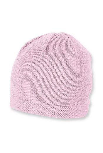STERNTALER® Strickmütze OCS Strickmütze (1-St., Wintermütze gefütterte und ideal für kalte Tage) Strick Beanie Kinder aus weicher Baumwolle unifarben mehr Online Shopping
