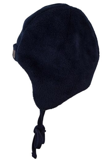 STERNTALER® Schlupfmütze Mütze (1-St., Wintermütze mit Bärchen Motiv, Bindeband und Ohrenschutz) Baby Beanie Mütze aus weichem Teddyflausch unifarben mehr Exklusive Angebote