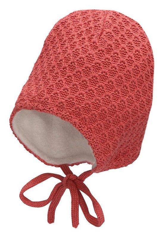 STERNTALER® Strickmütze GOTS Strickmütze Bindebändern 1-St mehr Letzte 3 Tage