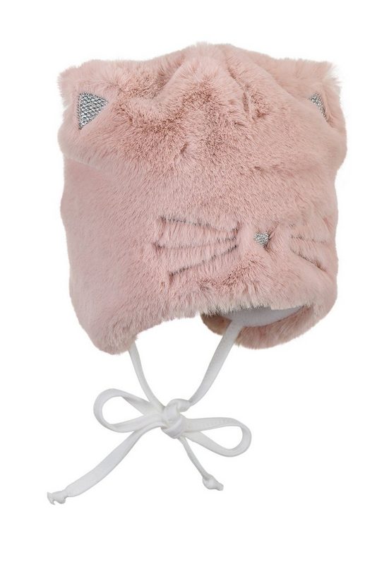 STERNTALER® Ballonmütze Mütze (1-St., Baby Wintermütze mit Bindeband und Stickerei) Kindermütze aus Kunstfell gefütterte Mütze mit Ohren mehr Letzter Tag