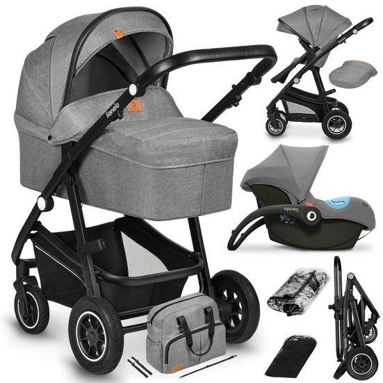 LIONELO Kombi-Kinderwagen BIANKA 3 IN 1 Erschwinglicher, hochwertiger Kinderwagen mehr Kostenloser Versand international