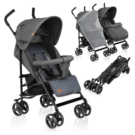 LIONELO Kinder-Buggy ELIA Moskitonetz, Beinwärmer, ab 0 bis 32 Monate mehr Vatertagsangebot