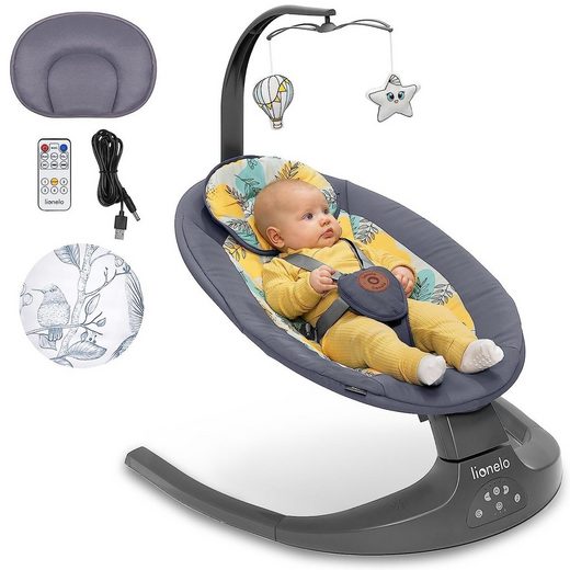 LIONELO Babywippe RALF 2in12-stufige VerstellungVon der Geburt bis 9 kg mehr Top Angebot