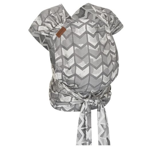 HOPPEDIZ Babytrage Hop-Tye Advanced ab Geburt (2,5 - 20 kg) - Halfbuckle mit Tuchträger mehr Cyber Monday