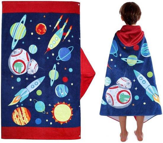 HYTIREBY Strandtücher Kinder Strandtuch Badetuch mit Kapuze Jungen Mädchen mehr Wochenangebot