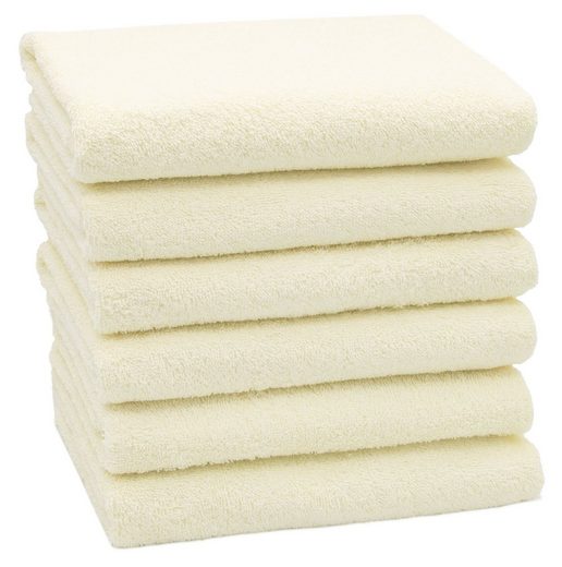 ZOLLNER Handtücher Walkfrottier (6-St), 50 x 100 cm, 100% Baumwolle, vom Hotelwäschespezialisten mehr Limitierter Zeitrabatt