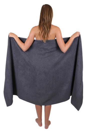 BETZ Badetuch Palermo groß XXL Größe 100 x 200 cm Saunatuch 100% Baumwolle (1 Stück, 1-St) mehr Begrenztes Angebot