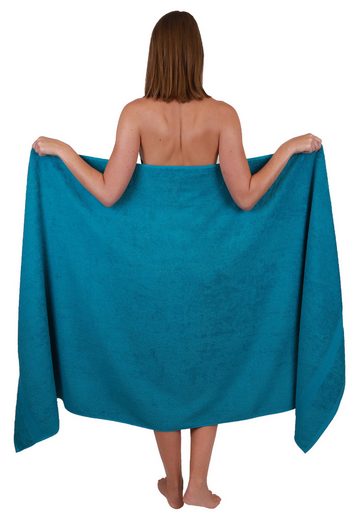 BETZ Badetuch Palermo groß XXL Größe 100 x 200 cm Saunatuch 100% Baumwolle (1 Stück, 1-St) mehr Begrenztes Angebot