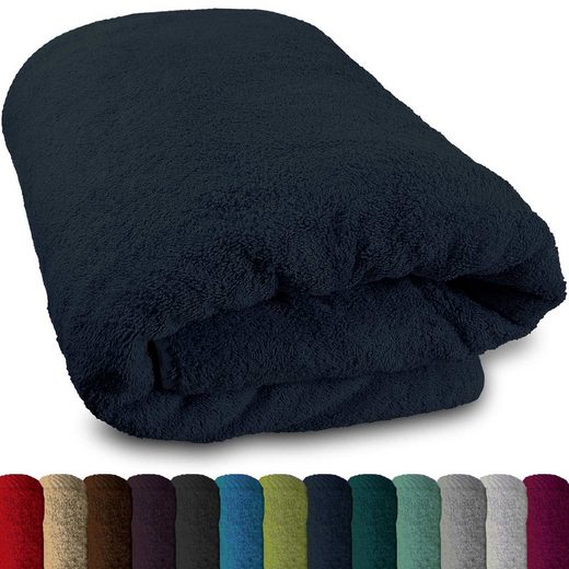 LANUDO Badetücher Lanudo® Saunahandtuch "Maxi Line" 100x200 cm div. Farben 100% Baumwolle (1-St) mehr Sonderangebot