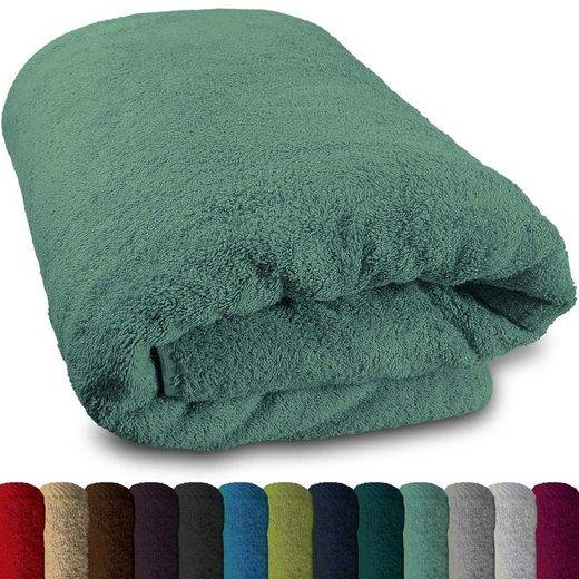 LANUDO Badetücher Lanudo® Saunahandtuch "Maxi Line" 100x200 cm div. Farben 100% Baumwolle (1-St) mehr Sonderangebot
