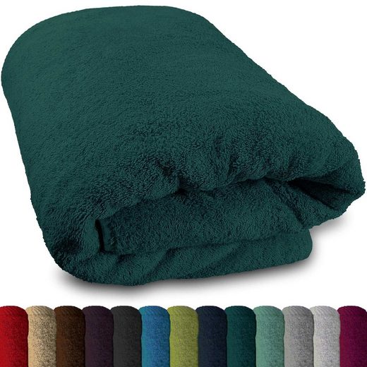 LANUDO Badetücher Lanudo® Saunahandtuch "Maxi Line" 100x200 cm div. Farben 100% Baumwolle (1-St) mehr Sonderangebot