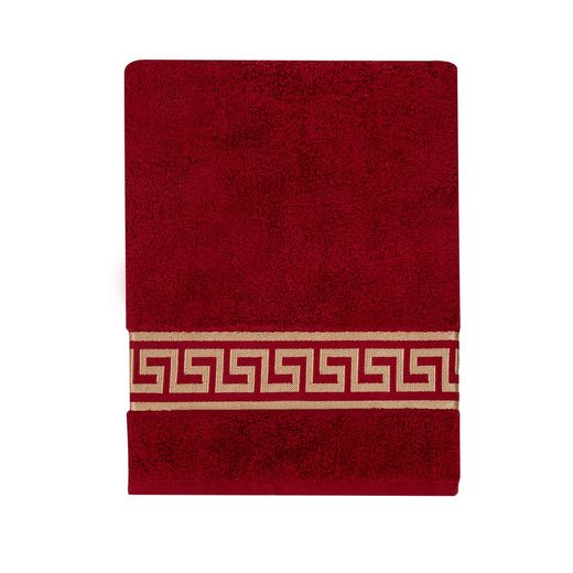BELLE ARTI Handtücher Luxus Mäander Gästetücher Badetücher Duschtücher Saunatücher in Set (1-St), schwarz, weiss, beige, rot, gold, 100% Baumwolle, Frottee, eingestickt mehr Super Sparpreis