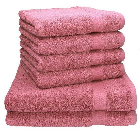 BETZ Handtuch Set Betz PREMIUM Handtuch-Set -6 teiliges Handtücher-Set-100% Baumwolle 100% Baumwolle, (6-tlg) mehr Letzter Tag