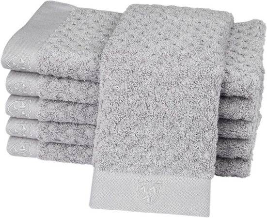 ROSS Gästehandtücher Harmony Frottier (6-St), 100 % Baumwolle mehr Neueste Stile
