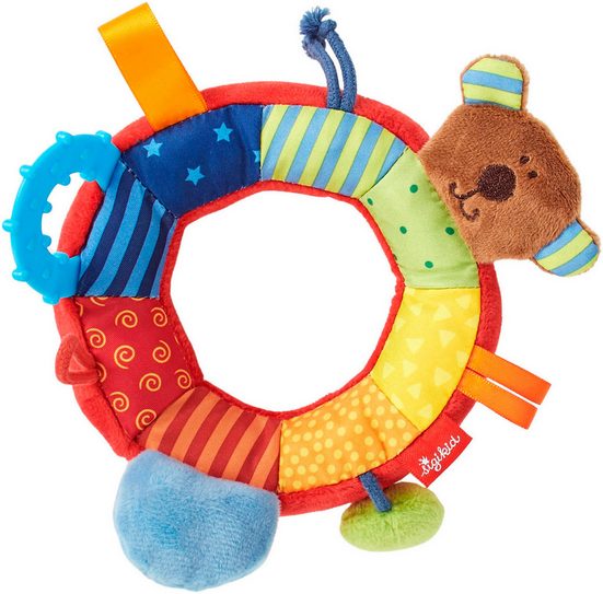 SIGIKID Greifling PlayQ, START Ringgreifling Bär mit Rassel mehr Bis zu 65% Rabatt
