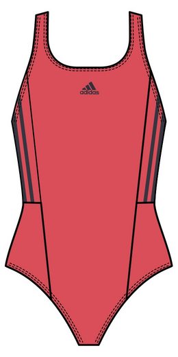 ADIDAS PERFORMANCE Badeanzug 3S MID SUIT 1-St mehr Letzte 2 Tage