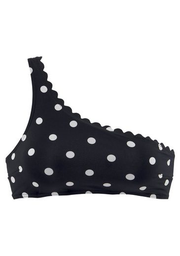 LASCANA Bustier-Bikini-Top Jada in One-Shoulder-Form mehr Riesige Rabatte