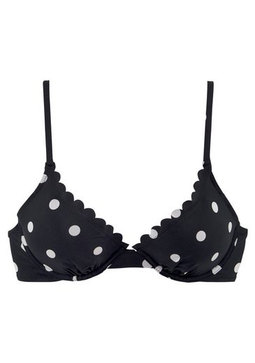 LASCANA Bügel-Bikini-Top Jada mit leichter Wattierung und Muschelkante mehr Blitzverkäufe