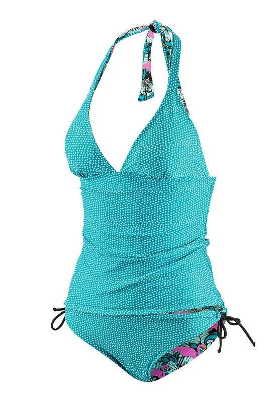 BECO BEERMANN Tankini BECO Wende-Empire Line Tankini (2-St) kaschierender Neckholder in zwei exotischen Designs mehr Online Shopping