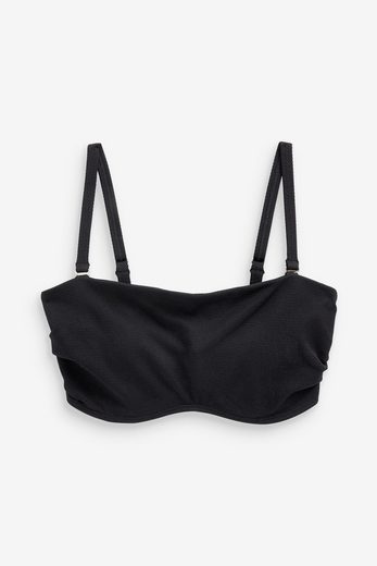 NEXT Bandeau-Bikini-Top Unwattierter, trägerloser Minimizer-Bikini, DD+ 1-St mehr Online Outlet