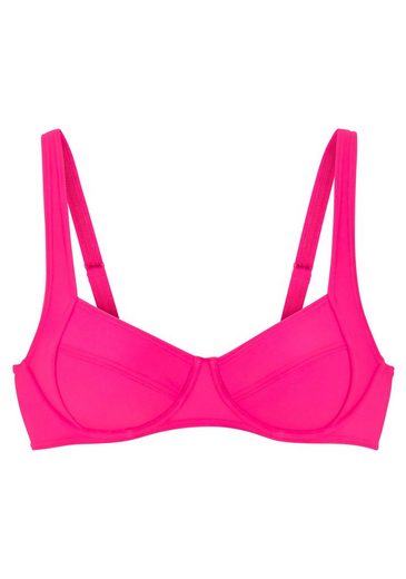 LASCANA Bügel-Bikini-Top Lolo in modischer Schnittform mehr Tiefpreis