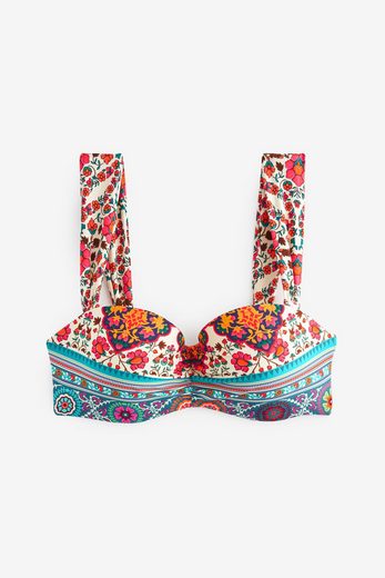 NEXT Bandeau-Bikini-Top Figurformendes, wattiertes Bandeau-Bikinitop 1-St mehr Bis zu 50% Rabatt