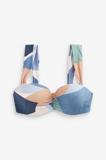 NEXT Bandeau-Bikini-Top Figurformendes, wattiertes Bandeau-Bikinitop 1-St mehr Nur für heute