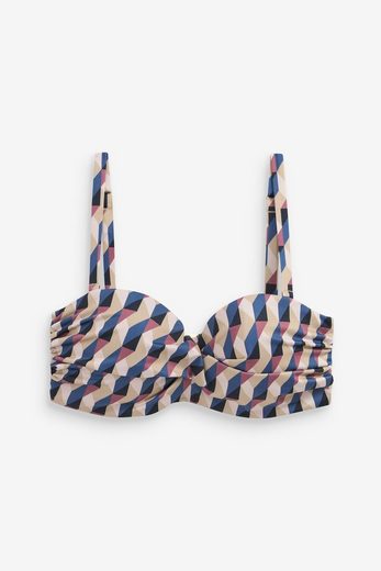 NEXT Bandeau-Bikini-Top Figurformendes, wattiertes Bandeau-Bikinitop 1-St mehr Nur für heute