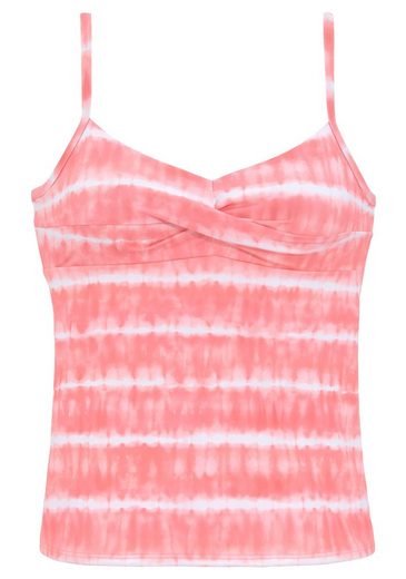 S.OLIVER Bügel-Tankini-Top Enja mit Batikdruck und Wickeloptik mehr Nur noch ein Tag übrig