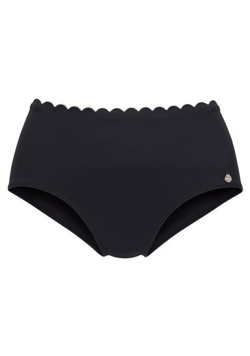 LASCANA Highwaist-Bikini-Hose Camilla mit Farbkontrast mehr VIP-Rabatte