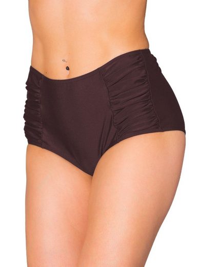 AQUARTI Bikini-Hose Aquarti Damen Bikinihose mit Hoher Taille und Raffung mehr Letzte 2 Tage