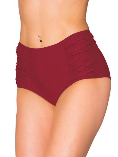 AQUARTI Bikini-Hose Aquarti Damen Bikinihose mit Hoher Taille und Raffung mehr Letzte 2 Tage