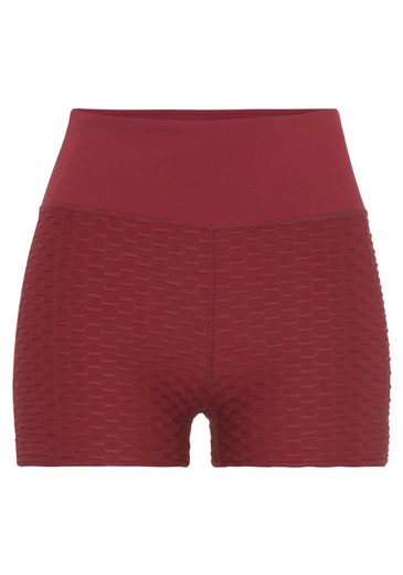VIVANCE ACTIVE Shorts -Kurze Hose mit breitem Bund und Wabenoptik mehr Blitzangebot