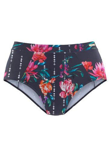 SUNSEEKER Highwaist-Bikini-Hose Modern mit floralem Design mehr Super Sparpreis