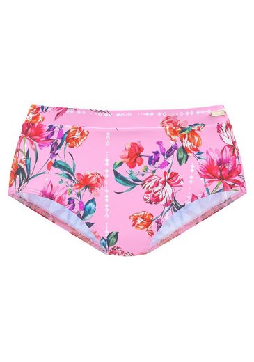 SUNSEEKER Highwaist-Bikini-Hose Modern mit floralem Design mehr Super Sparpreis