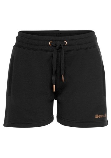 BENCH. LOUNGEWEAR Relaxshorts -Kurze Sweathose mit kurzen Seitenschlitzen und seitliche Taschen, Loungeanzug mehr Kostenlose Rückgabe