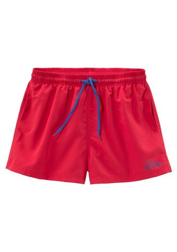 S.OLIVER Badeshorts mit komplementärem Farbdesign mehr Bis zu 50% Rabatt