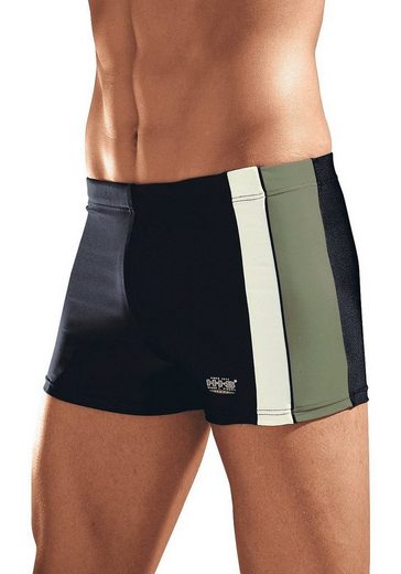 H.I.S Boxer-Badehose mit Kontrasteinsätzen mehr Bis zu 55% Rabatt