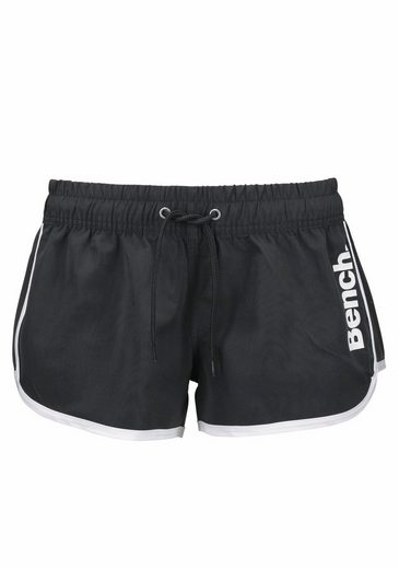 BENCH. Badeshorts aus Microfaser, mit Außenkordel, mit Gesäßtasche, mit Klettverschluss mehr 50% Rabatt für begrenzte Zeit