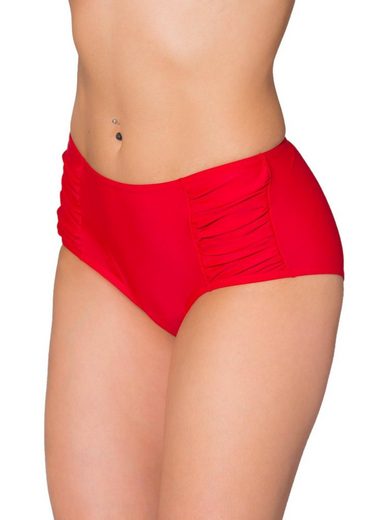 AQUARTI Bikini-Hose Aquarti Damen Bikinihose Hotpants mit seitlichen Raffungen mehr Angebote