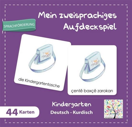 SCHULBUCHVERLAG ANADOLU Spiel Mein zweisprachiges Aufdeckspiel, Kindergarten Deutsch-Kurdisch mehr Letzter Tag