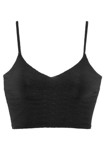 SUNSEEKER Crop-Bikini-Top Loretta mit Strukturmuster mehr Meist gekauft