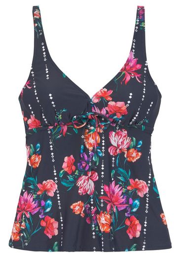 SUNSEEKER Bügel-Tankini-Top Modern mit Blumendruck mehr Limitierter Zeitrabatt